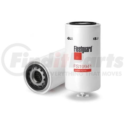 FS19941 by FLEETGUARD - Fuel/Water Separator Filter - 7.5" Height, CIM Tek 70004