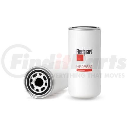 HF28881 by FLEETGUARD - Hydraulic Filter - 8.32 in. Height, 3.82 in. OD (Largest)