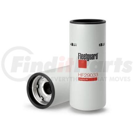 HF29033 by FLEETGUARD - Hydraulic Filter - 11.71 in. Height, 4.72 in. OD (Largest), Spin-On