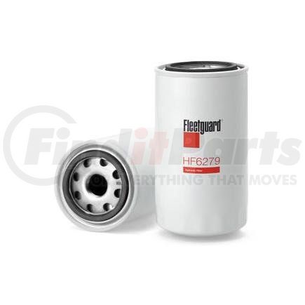 HF6279 by FLEETGUARD - Hydraulic Filter - 6.9 in. Height, 3.68 in. OD (Largest), Spin-On, Ford D8NNF933AB