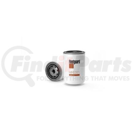 HF6351 by FLEETGUARD - Hydraulic Filter - 5.61 in. Height, 3.68 in. OD (Largest), Spin-On