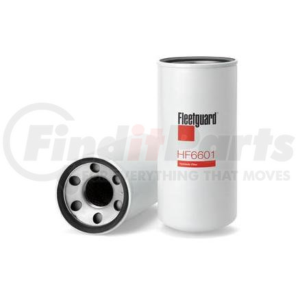 HF6601 by FLEETGUARD - Hydraulic Filter - 8.03 in. Height, 3.68 in. OD (Largest), Spin-On