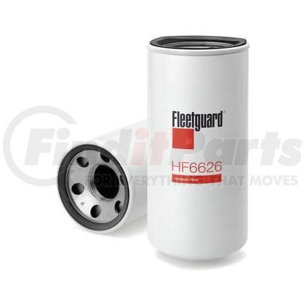 HF6626 by FLEETGUARD - Hydraulic Filter - 8.02 in. Height, 3.68 in. OD (Largest), Spin-On