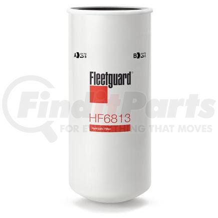 HF6813 by FLEETGUARD - Hydraulic Filter - 11.71 in. Height, 4.9 in. OD (Largest), Spin-On