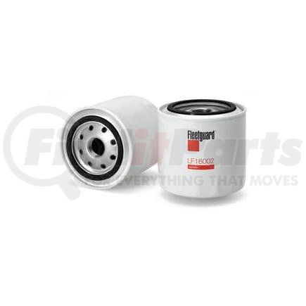 LF16002 by FLEETGUARD - Engine Oil Filter - 3.85 in. Height, 3.67 in. (Largest OD), Denso 1501014