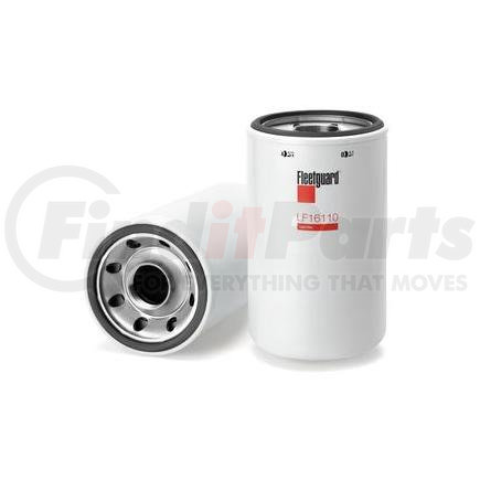 LF16110 by FLEETGUARD - Engine Oil Filter - 8.09 in. Height, 4.56 in. (Largest OD), Hino 156072190