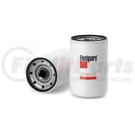 LF16147 by FLEETGUARD - Engine Oil Filter - 6.59 in. Height, 4.24 in. (Largest OD), Full-Flow Spin-On, Mitsubishi 3254021600