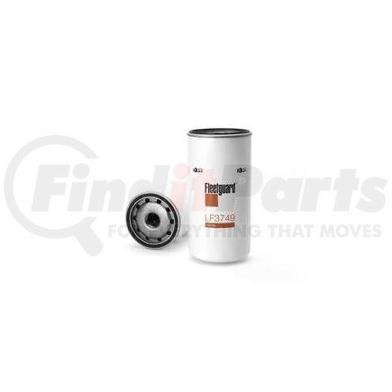 LF3749 by FLEETGUARD - Engine Oil Filter - 9 in. Height, 4.25 in. (Largest OD)
