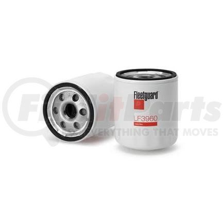 LF3960 by FLEETGUARD - Engine Oil Filter - 3.4 in. Height