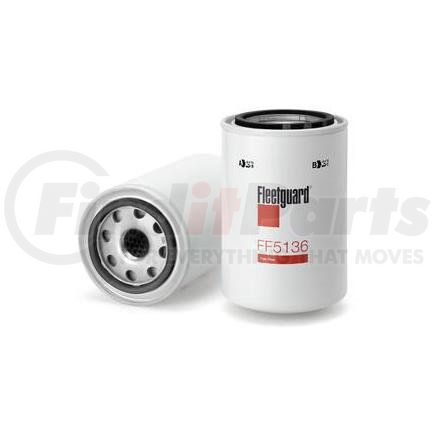 FF5136 by FLEETGUARD - Fuel Filter - Spin-On, 5.77 in. Height