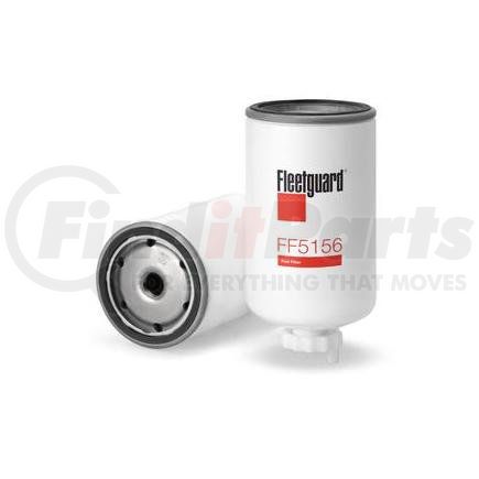 FF5156 by FLEETGUARD - Fuel Filter - Spin-On, 6.14 in. Height, Bosch 1457434061