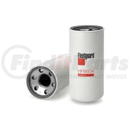 HF6604 by FLEETGUARD - Hydraulic Filter - 8.02 in. Height, 3.68 in. OD (Largest), Spin-On