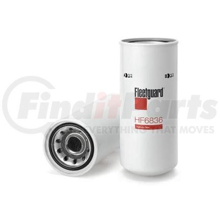 HF6836 by FLEETGUARD - Hydraulic Filter - 11.71 in. Height, 4.9 in. OD (Largest)