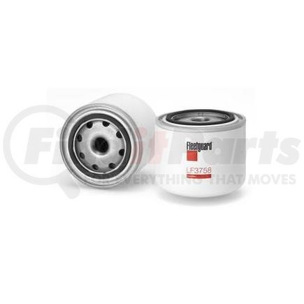 LF3758 by FLEETGUARD - Engine Oil Filter - 3.23 in. Height, 3.68 in. (Largest OD)
