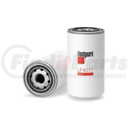 LF4017 by FLEETGUARD - Engine Oil Filter - 6.85 in. Height, 3.68 in. (Largest OD)
