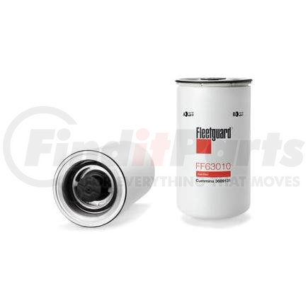 FF63010 by FLEETGUARD - Fuel Filter - NanoNet Media, 9.13 in. Height