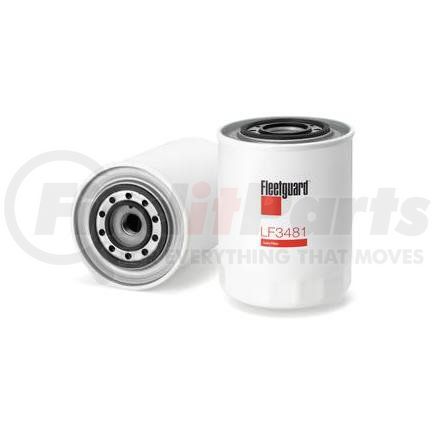 LF3481 by FLEETGUARD - Engine Oil Filter - 5.67 in. Height, 4.25 in. (Largest OD), StrataPore Media