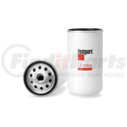 LF3995 by FLEETGUARD - Engine Oil Filter - 7.95 in. Height, 4.33 in. (Largest OD)