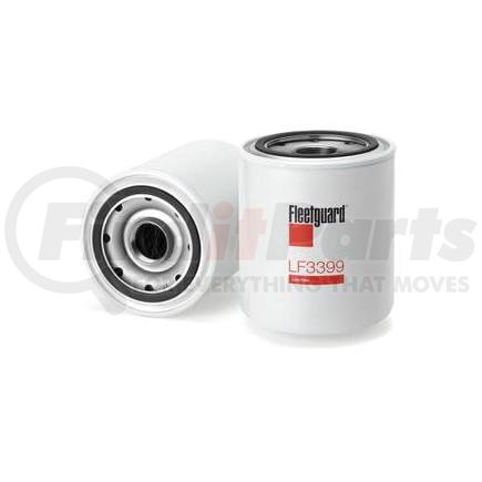 LF3399 by FLEETGUARD - Engine Oil Filter - 5.14 in. Height, 4.24 in. (Largest OD)