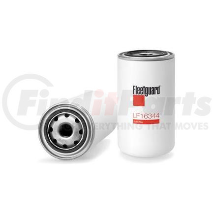 LF16344 by FLEETGUARD - Engine Oil Filter - 6.87 in. Height, 3.68 in. (Largest OD)