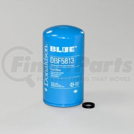 DBF5813 by DONALDSON - Fuel Filter - 6.85 in., Secondary Type, Spin-On Style, Synteq XP Media Type