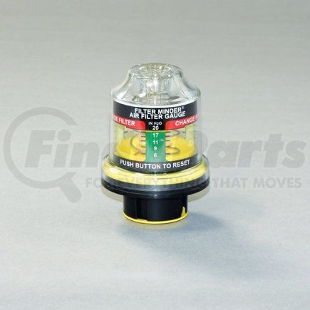 135501-00820 by DONALDSON - Fuel Filter Minder Indicator - 2.76 in. length, 1.98 in. dia., Graduated