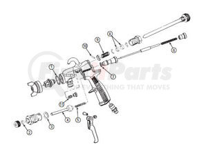 6-229 by BINKS - Spray Gun Repair Kit for 5PB39 and 4YP07