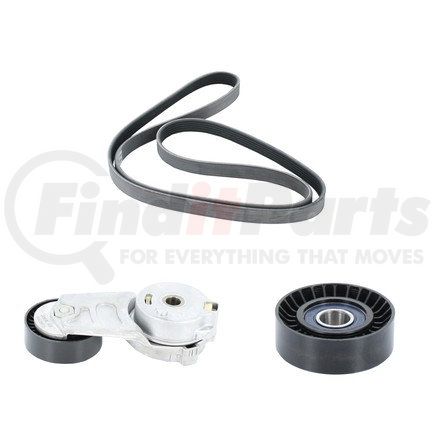 ADK0025P by CONTITECH - Serpentine Belt Drive Component Kit for VOLKSWAGEN WATER