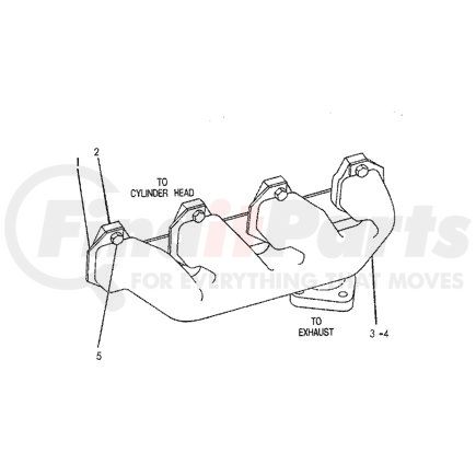 9L7955 by CATERPILLAR - MANIFOLD