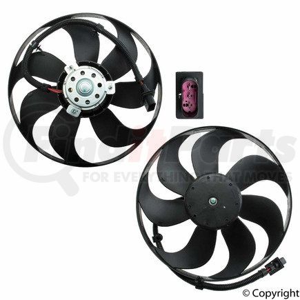 14742 by FEBI - Engine Cooling Fan Motor for VOLKSWAGEN WATER