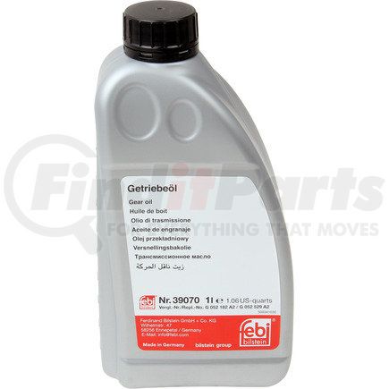 39070 by FEBI - Dual Clutch Transmission Fluid for VOLKSWAGEN WATER