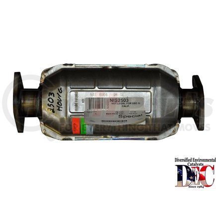 NIS2503 by DEC CATALYTIC CONVERTERS - Catalytic Converter
