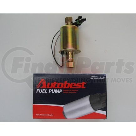 F2551 by AUTOBEST - Externally Mounted Electric Fuel Pump