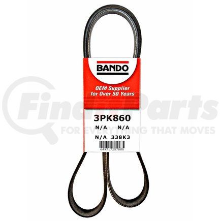 3PK860 by BANDO - USA OEM Quality Serpentine Belt