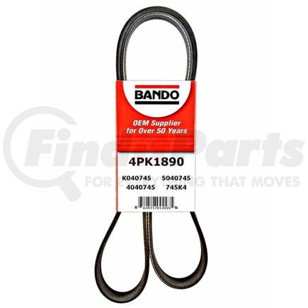 4PK1890 by BANDO - USA OEM Quality Serpentine Belt