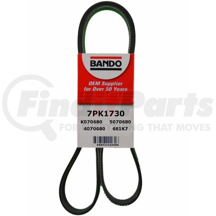 7PK1730 by BANDO - USA OEM Quality Serpentine Belt