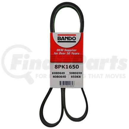 8PK1650 by BANDO - USA OEM Quality Serpentine Belt
