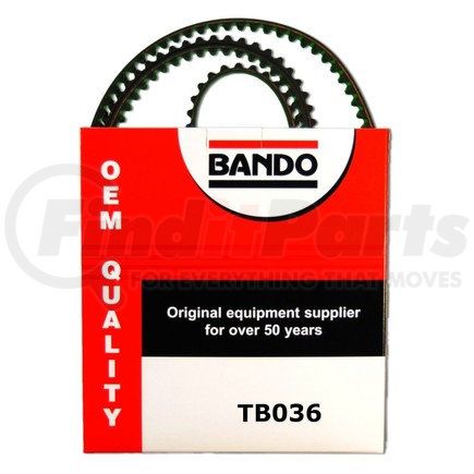 TB036 by BANDO - USA Precision Engineered OHC Timing Belt