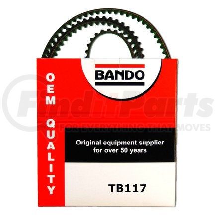 TB117 by BANDO - USA Precision Engineered OHC Timing Belt