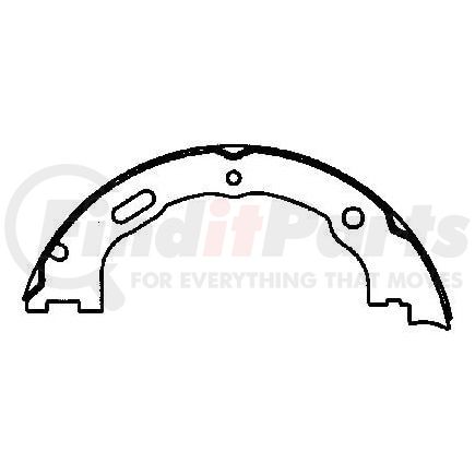 809 by BENDIX - New Parking Brake Set