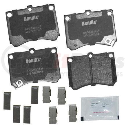 CFC473 by BENDIX - Premium Copper-Free Brake Pad