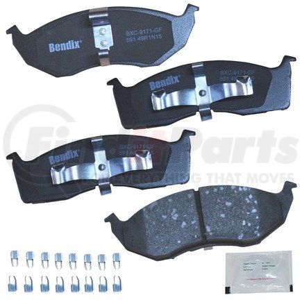 CFC591 by BENDIX - Premium Copper-Free Brake Pad