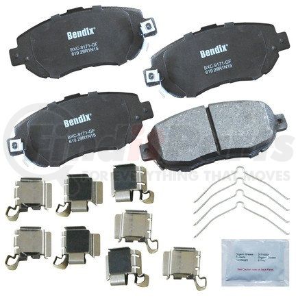 CFC619 by BENDIX - Premium Copper-Free Brake Pad