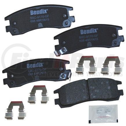 CFC698 by BENDIX - Premium Copper-Free Brake Pad