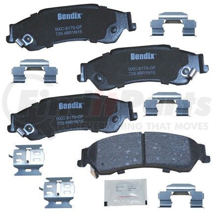 CFC729 by BENDIX - Premium Copper-Free Brake Pad