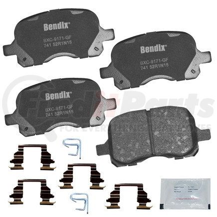 CFC741 by BENDIX - Premium Copper-Free Brake Pad