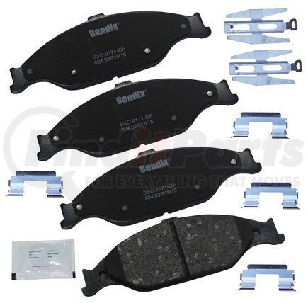 CFC804 by BENDIX - Premium Copper-Free Brake Pad