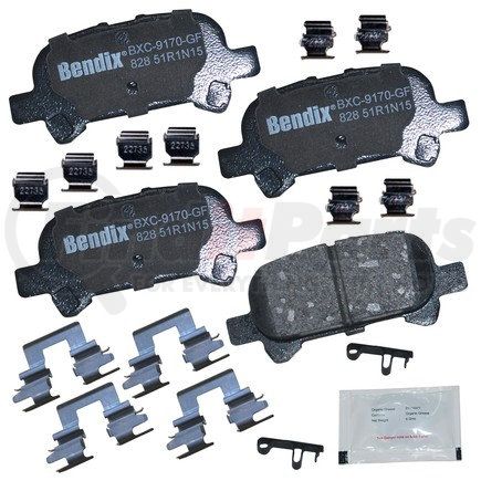 CFC828 by BENDIX - Premium Copper-Free Brake Pad