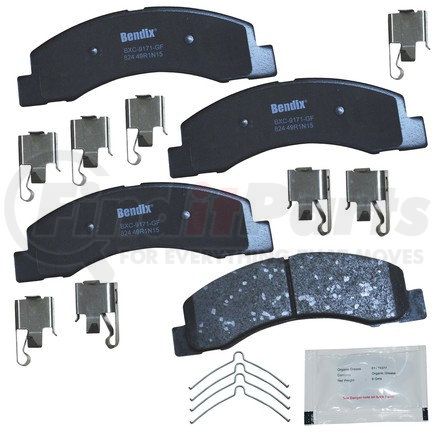 CFC824 by BENDIX - Premium Copper-Free Brake Pad