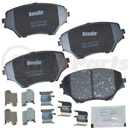 CFC862 by BENDIX - Premium Copper-Free Brake Pad